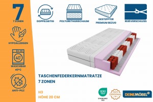 MONA Polsterbett mit Bettkasten Deine Möbel