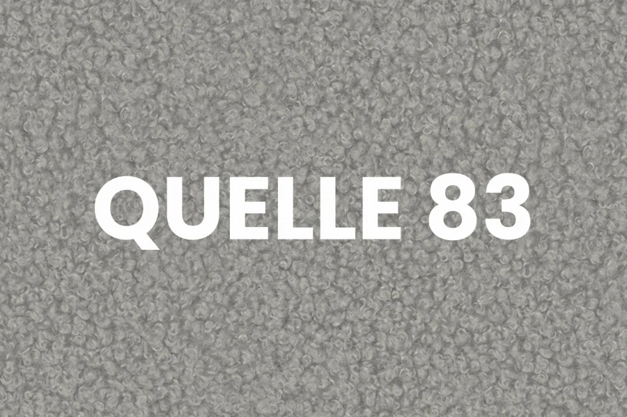 Grauer Bouclé-Stoff Quelle 83 Stoffmuster-Detail