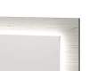 Nahaufnahme der LED-Beleuchtung am Kopfteil der HEAVEN Schlafzimmermöbel.