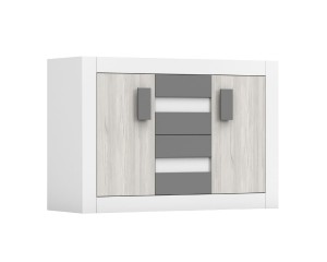 HEAVEN 2D4S Kommode Sideboard 145x96x50 cm (B/H/T) mit 4 Schubladen & 2 Türen, viel Stauraum Deine Möbel