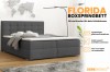 Florida Boxspringbett von Deinemöbel24 mit Bettkasten und Topper.