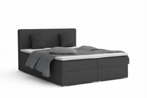 BELLO Boxspringbett mit Bettkasten Matratzen H3 H4 Velours Deine Möbel