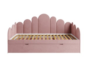 JESS Polsterbett Kinderbett Ausziehbett für Kinder Jugendliche Deine Möbel 24