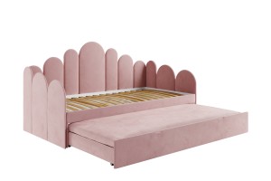 JESS Polsterbett Kinderbett Ausziehbett für Kinder Jugendliche Deine Möbel 24