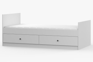 OSCAR Kinderbett in Weiß / Cashmere Deine Möbel