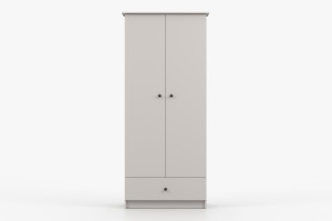 OSCAR A Jugendzimmer-Set in Weiß / Cashmere Deine Möbel