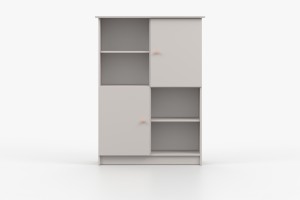 OSCAR A Jugendzimmer-Set in Weiß / Cashmere Deine Möbel