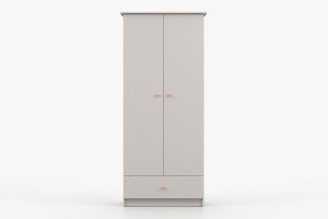 OSCAR B Jugendzimmer-Set in Weiß / Cashmere Deine Möbel