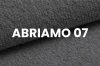 Stofstaal Abriamo 07: Grijze bouclé-meubelstof voor hoogwaardige meubels.