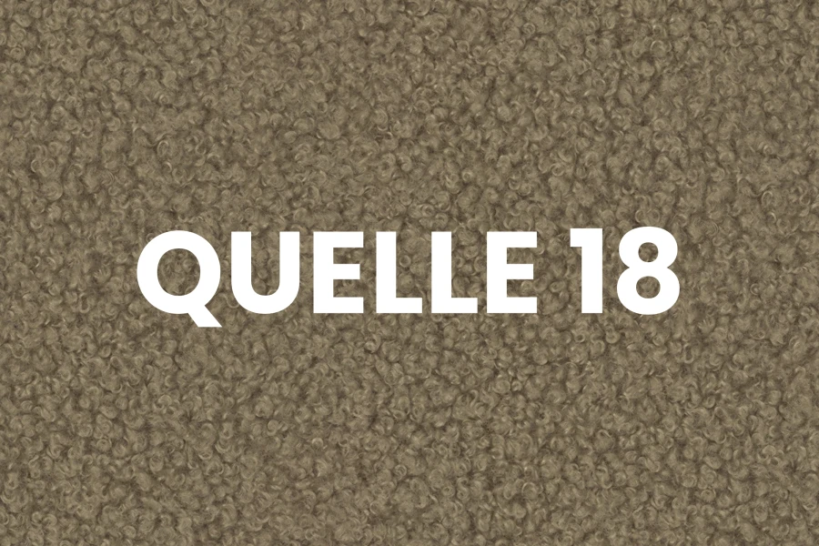 Bouclé-Stoff Quelle 18 in Beige – Hochwertiger Teddy-Bezugsstoff für gemütliche Möbel.