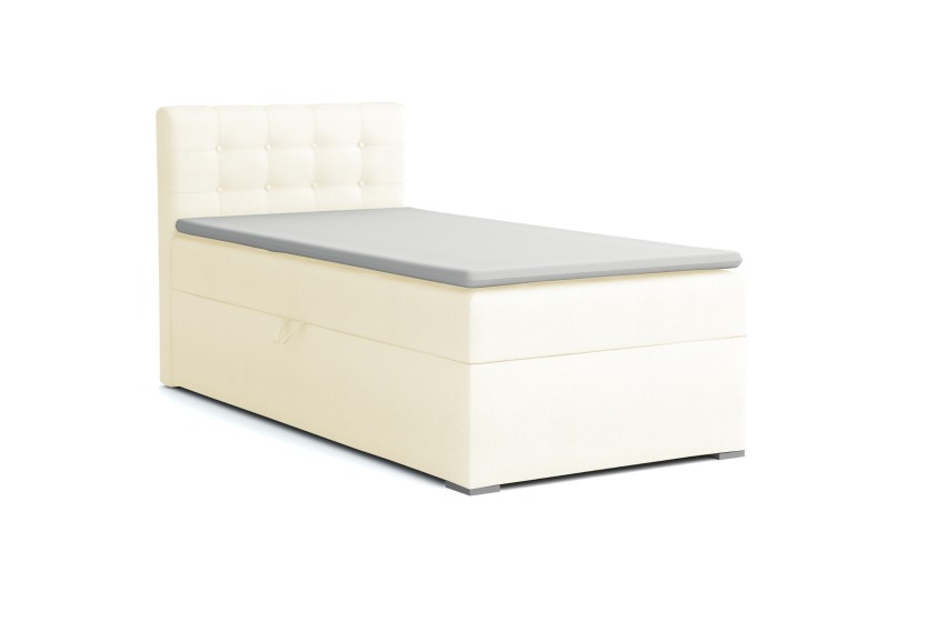 JUNG 3 100x200 Kronos 38 Creme Boxspringbett Polsterbett Komplettbett Deine Möbel
