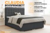 Boxspringbett Claudia mit Bettkasten, Kaltschaum-Topper und großer Farbauswahl von DeineMöbel24.