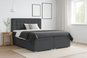 LIVIA Boxspringbett mit Bettkasten Deine Möbel