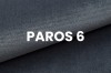 Detaillierte Textur des dunkelgrauen Webstoffes Paros 6 für hochwertige Möbel.