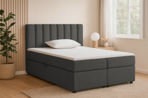 VIKA Boxspringbett mit Bettkasten Deine Möbel