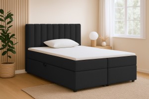 VIKA Boxspringbett mit Bettkasten Deine Möbel