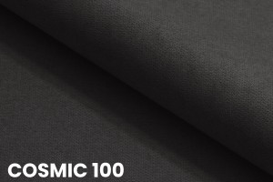 FLORIDA 140x200 Stoff Cosmic 100 Schwarz Boxspringbett mit Bettkasten Deine Möbel