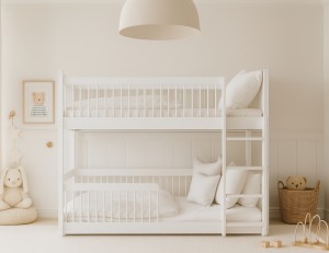 CHARM 90x200 Weiß Etagenbett inkl. Lattenrost Deine Möbel