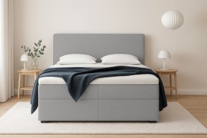 BOUCLE Boxspringbett Boxbett mit Bettkasten Deine Möbel