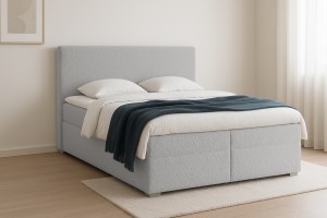 BOUCLE Boxspringbett Boxbett mit Bettkasten Deine Möbel