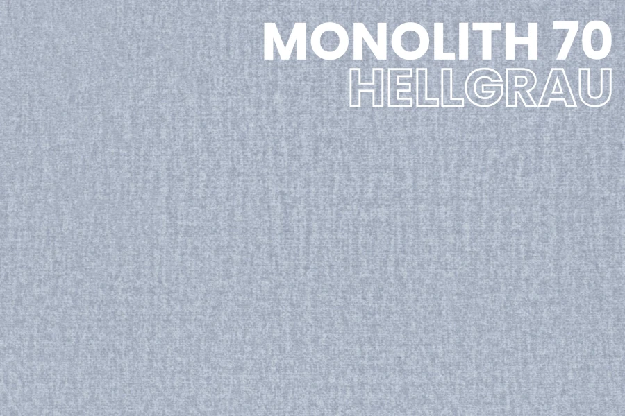 Textur-Muster Stoff Monolith 70 Hellgrau für Polstermöbel.