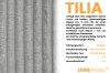Close-up Tilia ribstof in grijs: Slijtvaste, zachte meubelstof voor boxspringbedden.