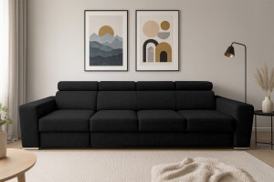 ELMO Sofa mit Schlaffunktion 3-Sitzer/4-Sitzer Deine Möbel