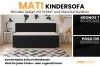 Mati kindersofa met opbergbox – Comfortabele slaapbank voor de tienerkamer.