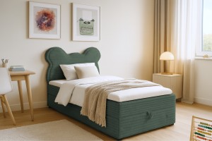 TEDDY Boxspringbett Polsterbett Komplettbett für Kinder Jugendliche Deine Möbel 24