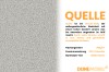 Nahaufnahme des grauen Bouclé-Stoffs Quelle mit technischen Details und Stoffstruktur.