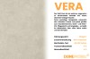 Eigenschaften und technische Daten des Polsterstoffs Vera für Möbel.