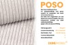 Eigenschaften Poso Cord-Stoff: Strapazierfähig und pillingresistent für Polsterbetten.
