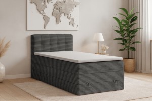 JUNG 2 Boxspringbett Polsterbett Komplettbett