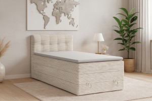 JUNG 2 Boxspringbett Polsterbett Komplettbett