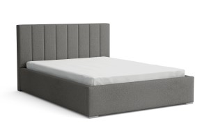 VENICE Polsterbett mit Bettkasten und Lattenrost Bouclé Deine Möbel