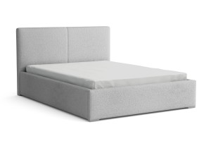 INES Polsterbett mit Bettkasten und Lattenrost Bouclé Deine Möbel