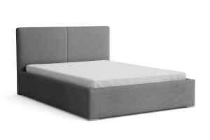 INES Polsterbett mit Bettkasten und Lattenrost Bouclé Deine Möbel