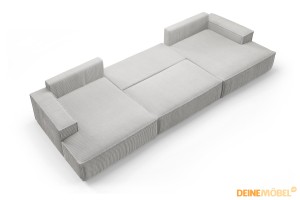 MARCO U nagelneu Big Sofa Hellgrau Deine Möbel