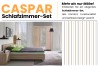 Werbebild für Schlafzimmer-Set CASPAR: Stilvolle Möbel in Eiche-Optik für Ihr Zuhause.