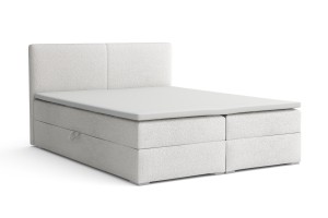 LINA Boxspringbett mit Bettkasten Boxbett in Boucle Deine Möbel