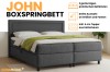 Producteigenschappen van het John boxspringbed: Inclusief koudschuimtopper en opbergruimte.