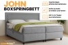 Productdetails van het boxspringbed John: Inclusief opbergruimte en 4 cm koudschuim-topper.
