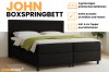 Productvoordelen boxspringbed John: Inclusief opbergboxen and koudschuim topper.