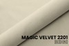 Nahaufnahme von Magic Velvet 2201 Samtstoff in der Farbe Beige