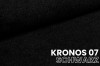 Fabric sample Kronos 07 black for high-quality upholstered beds.