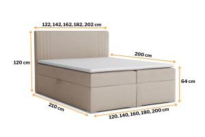 KAI Boxspringbett mit Bettkasten Deine Möbel