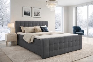 REEL Boxspringbett Komplettbett Polsterbett