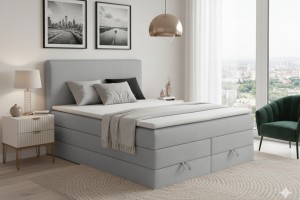 BASIC DUO Boxspringbett mit Bettkasten Deine Möbel