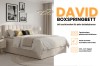 David Boxspringbett Produktinfo: Stauraum, Farbauswahl und 4 cm Kaltschaum-Topper inklusive.