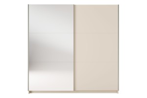 ARLO Schwebetürenschrank Schiebetürenschrank mit Spiegel, Kleiderschrank 150 / 200 cm Deine Moebel